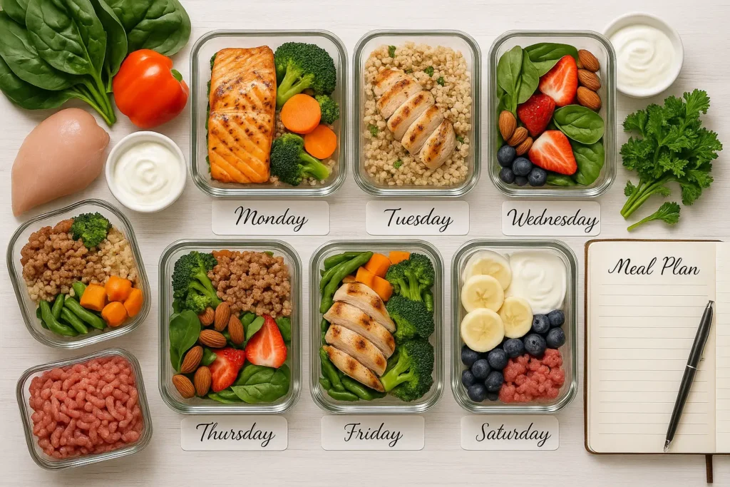 High Protein Meal Plan for Fat Loss