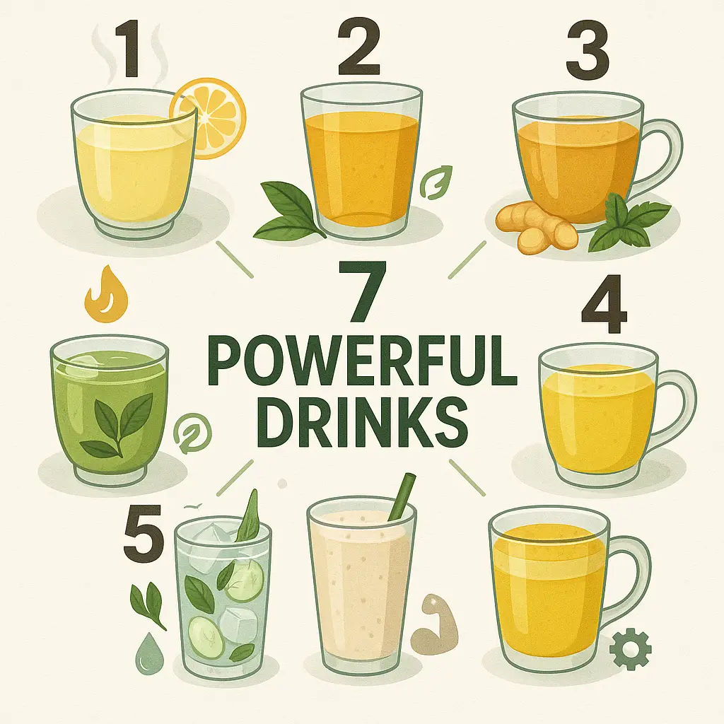 Lose Belly Fat Fast with Drinks