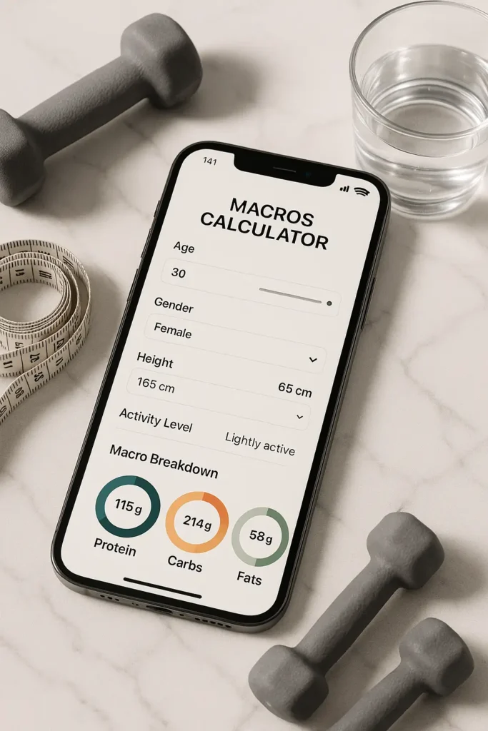 Macros Calculator for Fat Loss