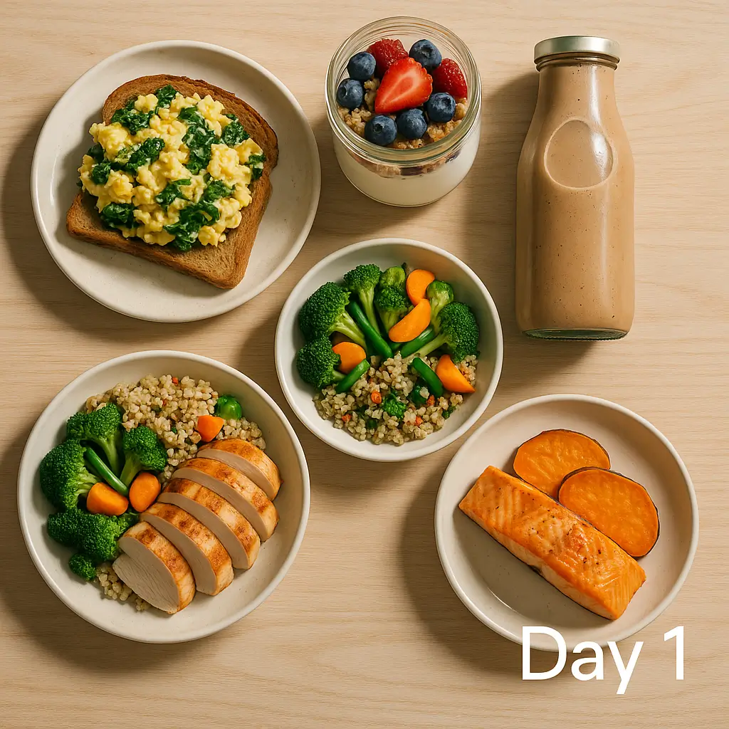 Meals for Fat Loss and Muscle Gain