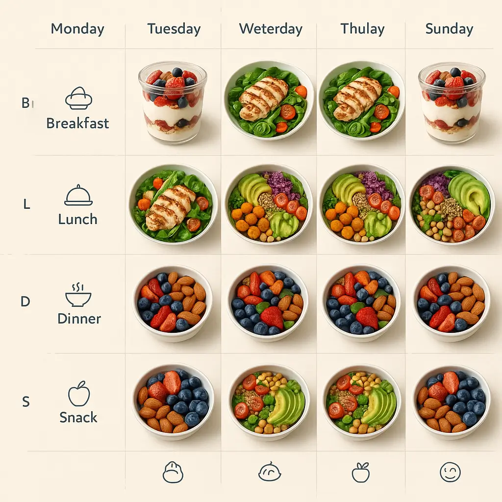 Simple Meal Plan for Fat Loss